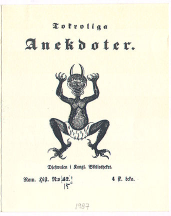Omslag Tokroliga anekdoter