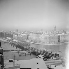 Utsikt mot Gamla Stan och Kornhamnstorg från Söder Mälarstrand