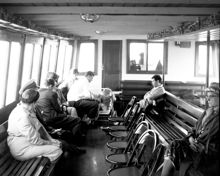 Aktersalong på S/S Mariefred