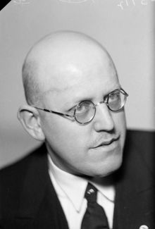 Porträtt av Beckman (man)