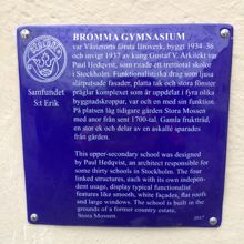 Bromma gymnasium, Nyängsvägen 152 (Mossen 4)