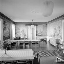 Långholmen. Karlshäll. Salen i huvudbyggnaden