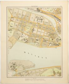 Karta "Bladet Kronoberget" 1899