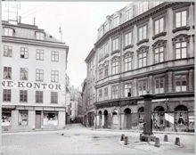 Järntorget sett mot Västerlånggatan