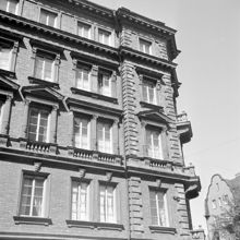 Grevgatan 61, del av gatufasad