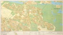Karta "Enskede" år 1954