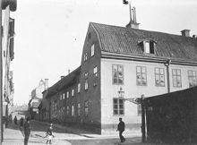 Stora Badstugatan 76, exteriör. Hörnet av Rehnsgatan