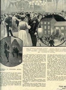 Kamratföreningen Röde Hanen, Nyårsbal 1905