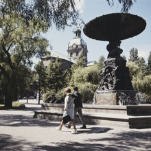 Molins fontän i Kungsträdgården