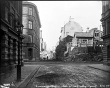 Jungfrugatan från Tyskbagargatan norrut
