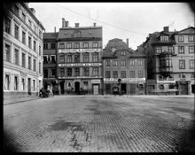 Kornhamnstorg 47-51 från Stora Nygatans mynning