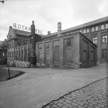 Separators fabriksområde. Förtenningsavdelning