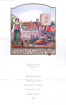 OS 1912 - galamiddagen