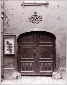 Jakobsbergsgatan n:r 41b, stenornament