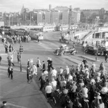 Trafiken vid Kornhamnstorg, Slussen och Slussplan