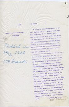 Hälsopolisen – ”råttsmuts” och ”spindelväf” i matbutik - 1920