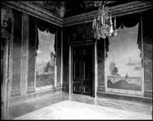 Interiör från Tessinska palatset, Överståthållarhuset, Slottsbacken 4