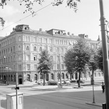 Karlavägen 47 A och B. Sturegatan 40 t.v.