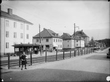 Prästgården, hållplats för spårvagn