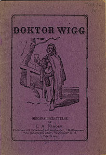 Doktor Wigg : originalberättelse af C. A. Nyholm