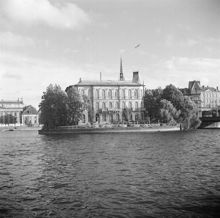 Strömsborg, vy mot Gamla Stan och Riddarholmen