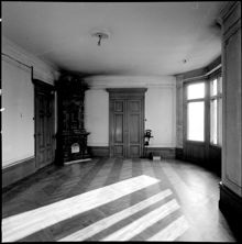 Östermalmsgatan 39, Bernadotteska huset. Salong längs gatan, 1 tr