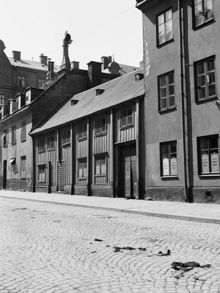 Timmermansgatan 34. Dåvarande kv. Suggan, nu kv. Grimman