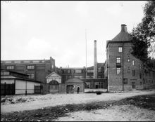 AB Lux fabrik på Lilla Essingen