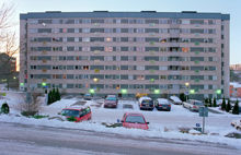 Skivhus i Bredäng