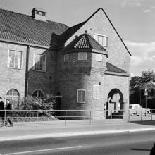 Liljeholmens station före rivningen 1959