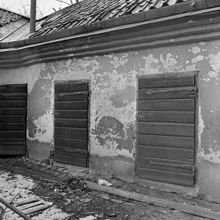 Brännkyrkagatan 76. Östra gårdens uthus