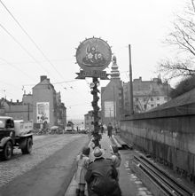 Hornsgatan. Julskyltning
