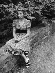Skådespelaren Ingrid Bergman.