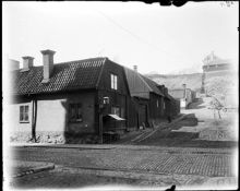 Hörnet av Stora Badstugatan- och Markvardsgatan