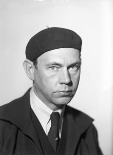 Porträtt av konstnären Arvid Lorenz Fougstedt