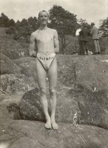 IF Olympias badpojke på klippa.