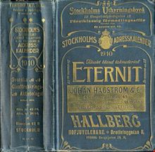 Stockholms adresskalender 1910