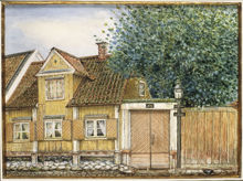 Törnquistska gården (Slaktargården), Tjärhovsgatan 16 (huset rivet 1882)