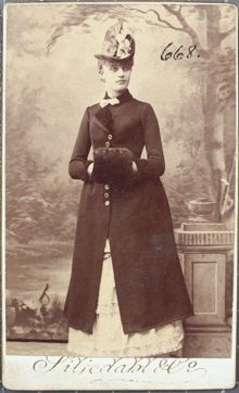 Porträtt av Carl August Lundström - visitkort nr 668 i polisens samlingar 