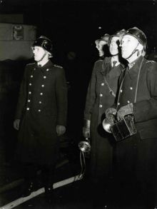Kamratföreningen Röde Hanen, Brand vid Norrtull 1954