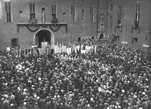 Stadshusets invigning 1923