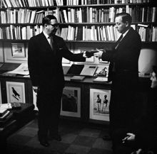 Interiör från Libris antikvariat på Kommendörsgatan 14
