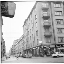 Grev Turegatan norrut vid Linnégatan