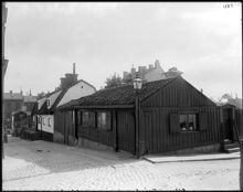 Kattgränd sedd från Bastugatan