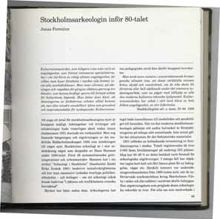 Stockholmsarkeologin inför 80-talet / Jonas Ferenius