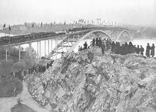 Invigningen av Västerbron