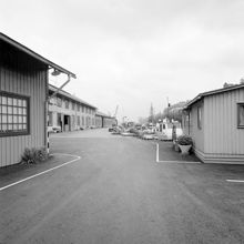 Långholmen. Kajen vid Mälarvarvet
