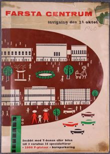 Invigning av Farsta Centrum – 23 oktober 1960