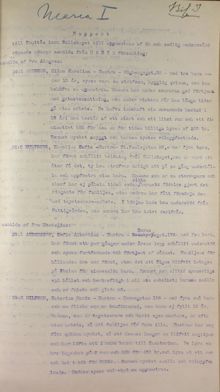 Sällskapet till uppmuntran av öm och sedlig modersvård - rapport över bidragssökande från Maria församling 1903
