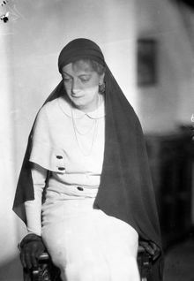 Porträtt av Borg (kvinna)